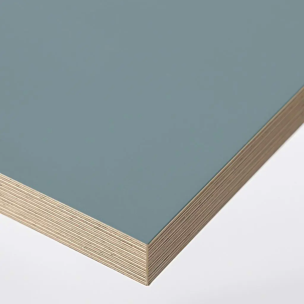 Masă de birou IKEA Lagkapten/Olov 140x60cm, gri-turcoaz/negru