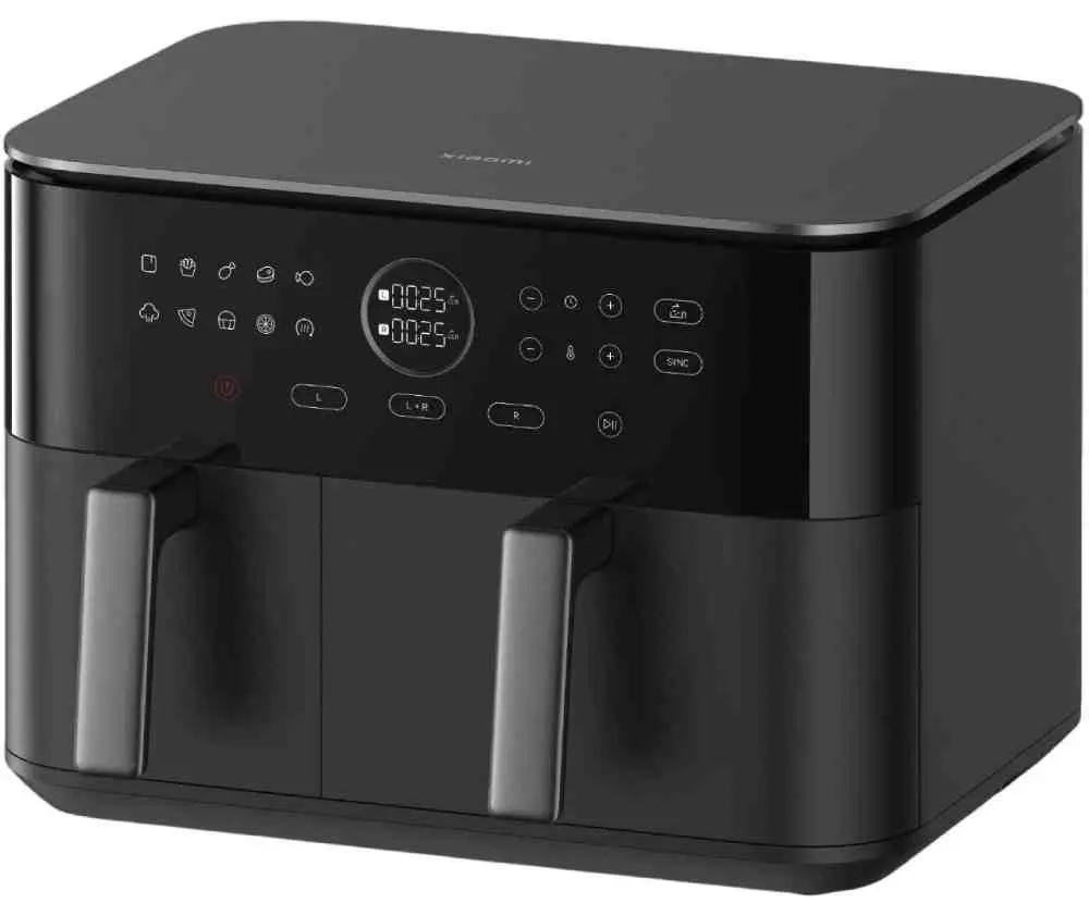 Aerogril Xiaomi Dual Zone Air Fryer 10L, negru