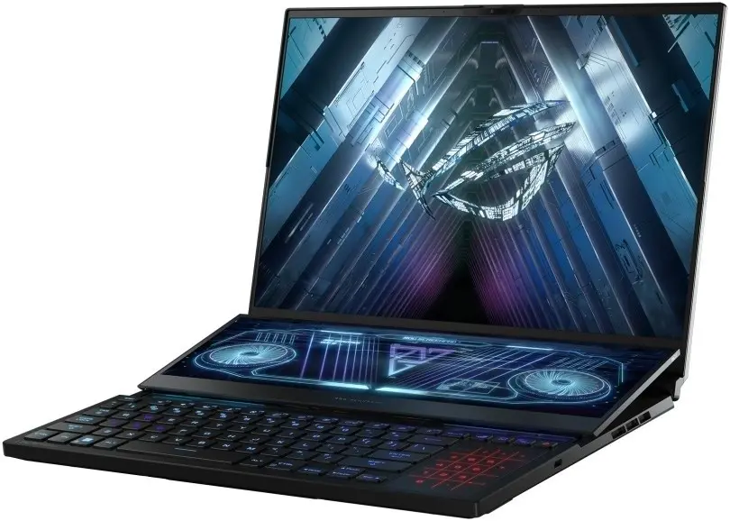 Laptop Asus ROG Zephyrus Duo 16 GX650RX (16.0"/WQXGA/Ryzen 9 6900HX/32GB/2x2TB/GeForce RTX 3080 Ti 16GB/Win 11), negru pe tehnoparc.md Laptop Asus ROG Zephyrus Duo 16 GX650RX (16.0"/WQXGA/Ryzen 9 6900HX/32GB/2x2TB/GeForce RTX 3080 Ti 16GB/Win 11), negru