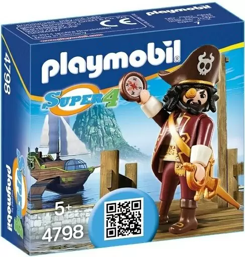 Set jucării Playmobil Sharkbeard