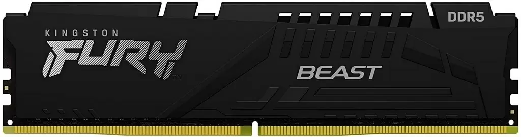 Оперативная память Kingston Fury Beast 32GB DDR5-5200MHz, CL40-40-40, 1.25V