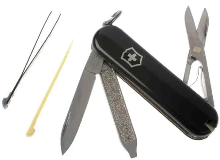 Multitool Victorinox Classic 0.6223.3G, negru