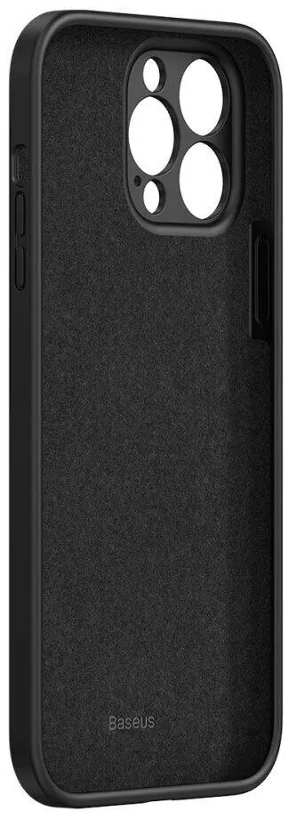 Чехол Baseus Liquid Silica Gel Protective Case For iPhone 13 Pro, черный