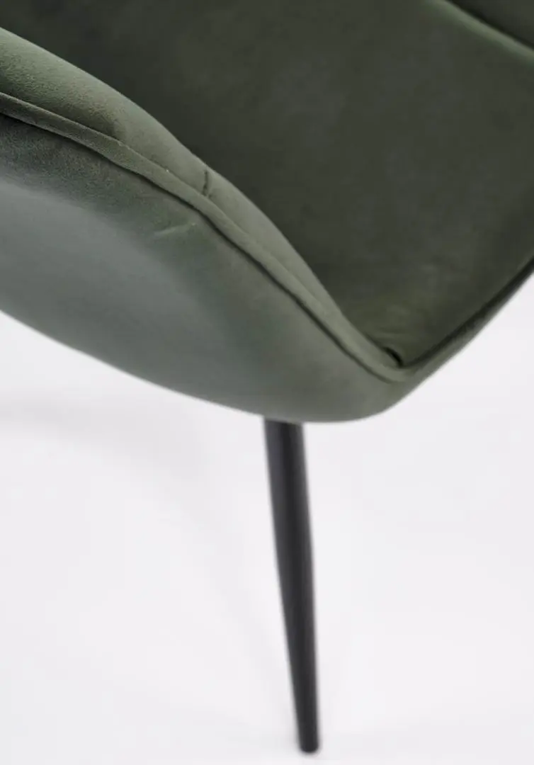 Scaun Halmar K521, verde/negru