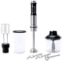 Blender Zeegma Handy Chef, inox/negru