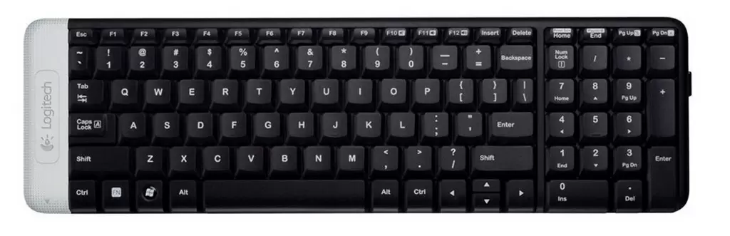 Клавиатура Logitech Wireless Keyboard K230, черный