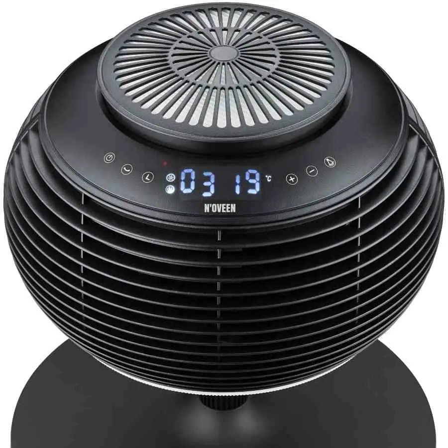 Вентилятор Noveen Dome Fan F780 X-Line, черный на tehnoparc.md Вентилятор Noveen Dome Fan F780 X-Line, черный