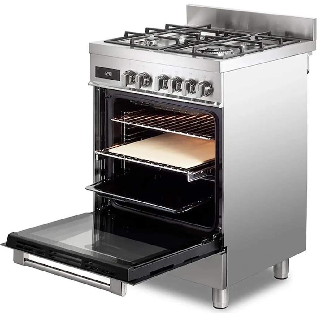 Профессиональная плита DeLonghi PRO 66 MXL PZ, нержавеющая сталь
