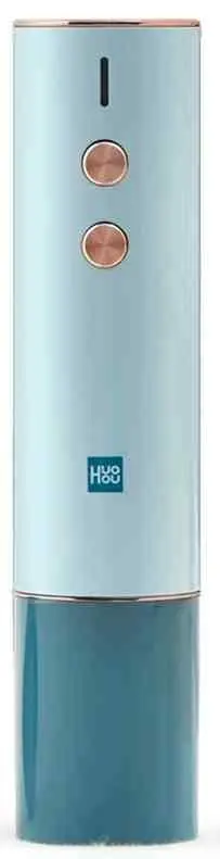 Штопор электрический Huohou HU0122, голубой на tehnoparc.md Штопор электрический Huohou HU0122, голубой