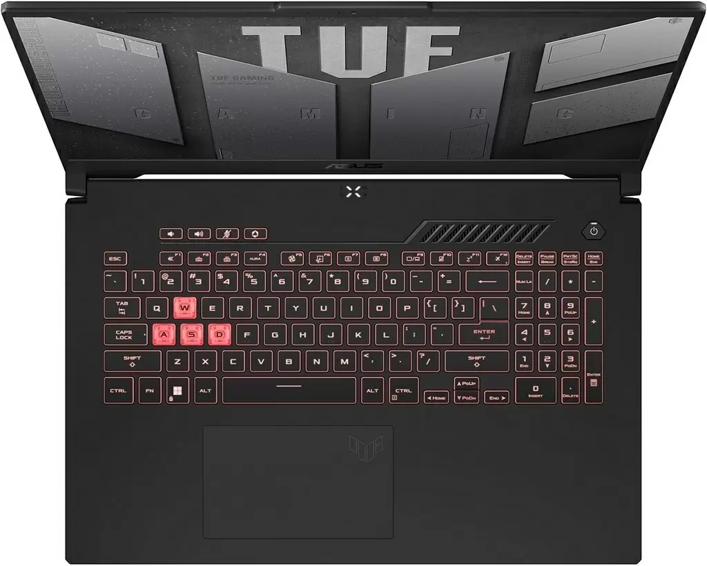 Ноутбук Asus TUF Gaming A17 FA707RR (17.3"/FHD/Ryzen 7 6800H/16ГБ/1ТБ/GeForce RTX 3070 8ГБ), серый