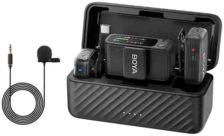 Microfon Boya BOYAMIC, negru