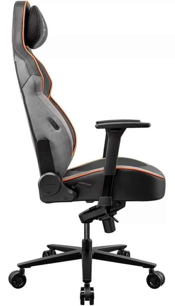 Геймерское кресло Cougar NxSys Aero, черный/оранжевый