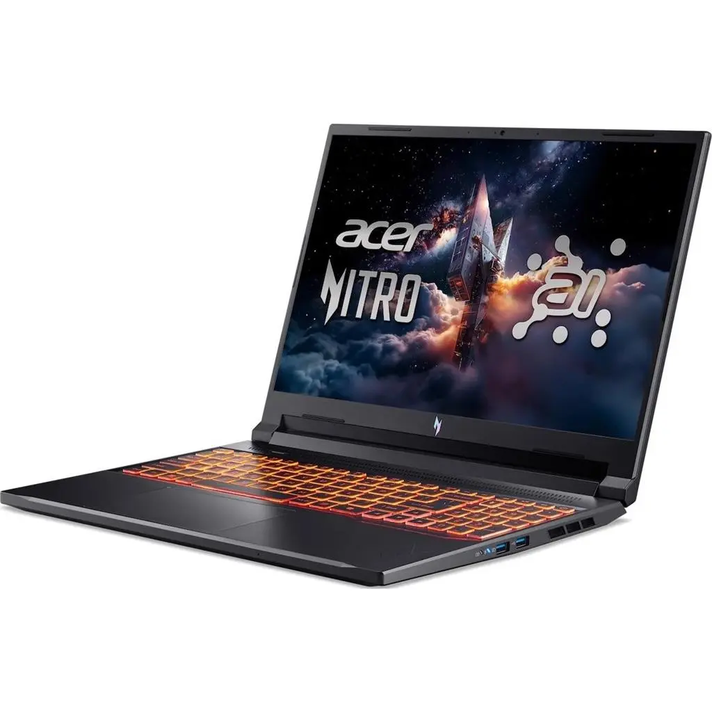 Ноутбук Acer Nitro V 16 AI ANV16-42 Black NH.U1HEU.004, черный на tehnoparc.md Ноутбук Acer Nitro V 16 AI ANV16-42 Black NH.U1HEU.004, черный