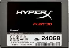 SSD накопитель HyperX Fury 3D 2.5" SATA, 240ГБ