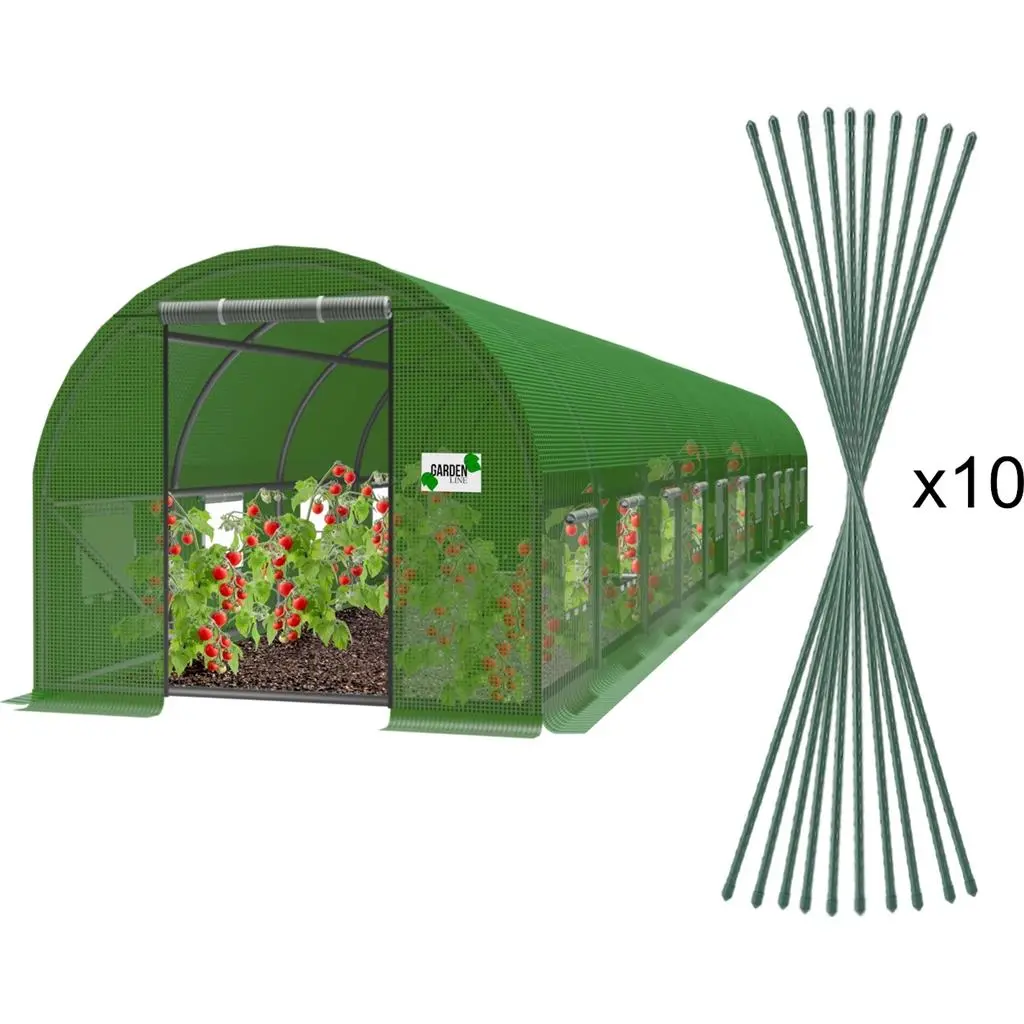 Парник (теплица) GardenLine TUN8009 10x4x2m