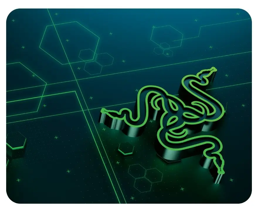 Mousepad Razer Goliathus Mobile Small, albastru/verde