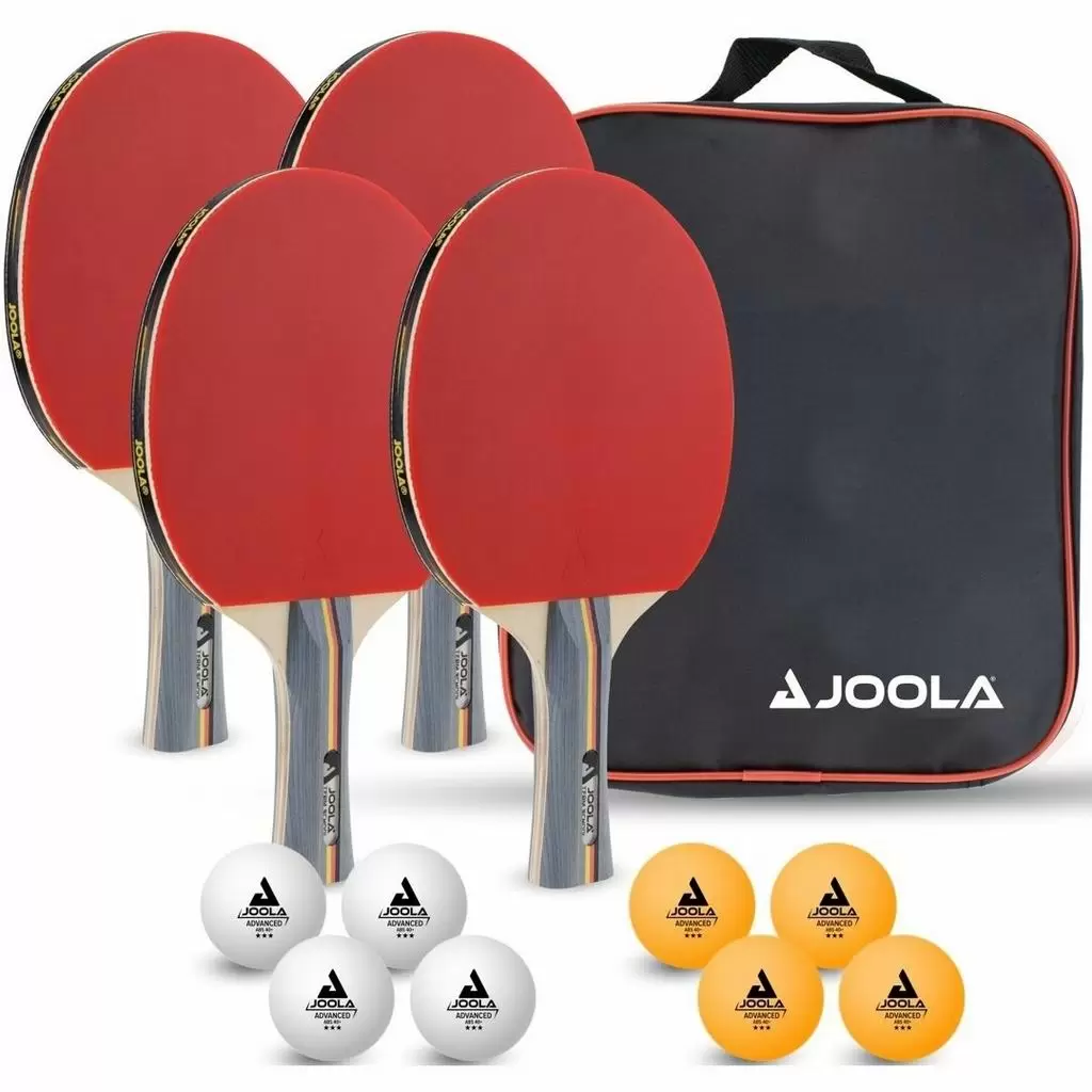 Набор для настольного тенниса Joola School 4 548257, черный/красный/синий