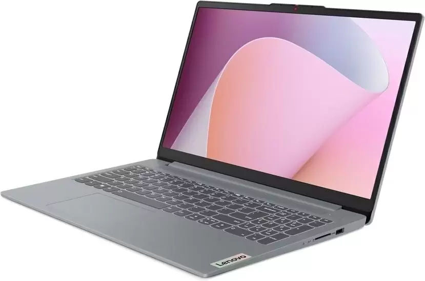 Ноутбук Lenovo IdeaPad Slim 3 15AMN8 (15.6"/FHD/Ryzen 3 7320U/8ГБ/256ГБ/Radeon 610M Graphics), серый