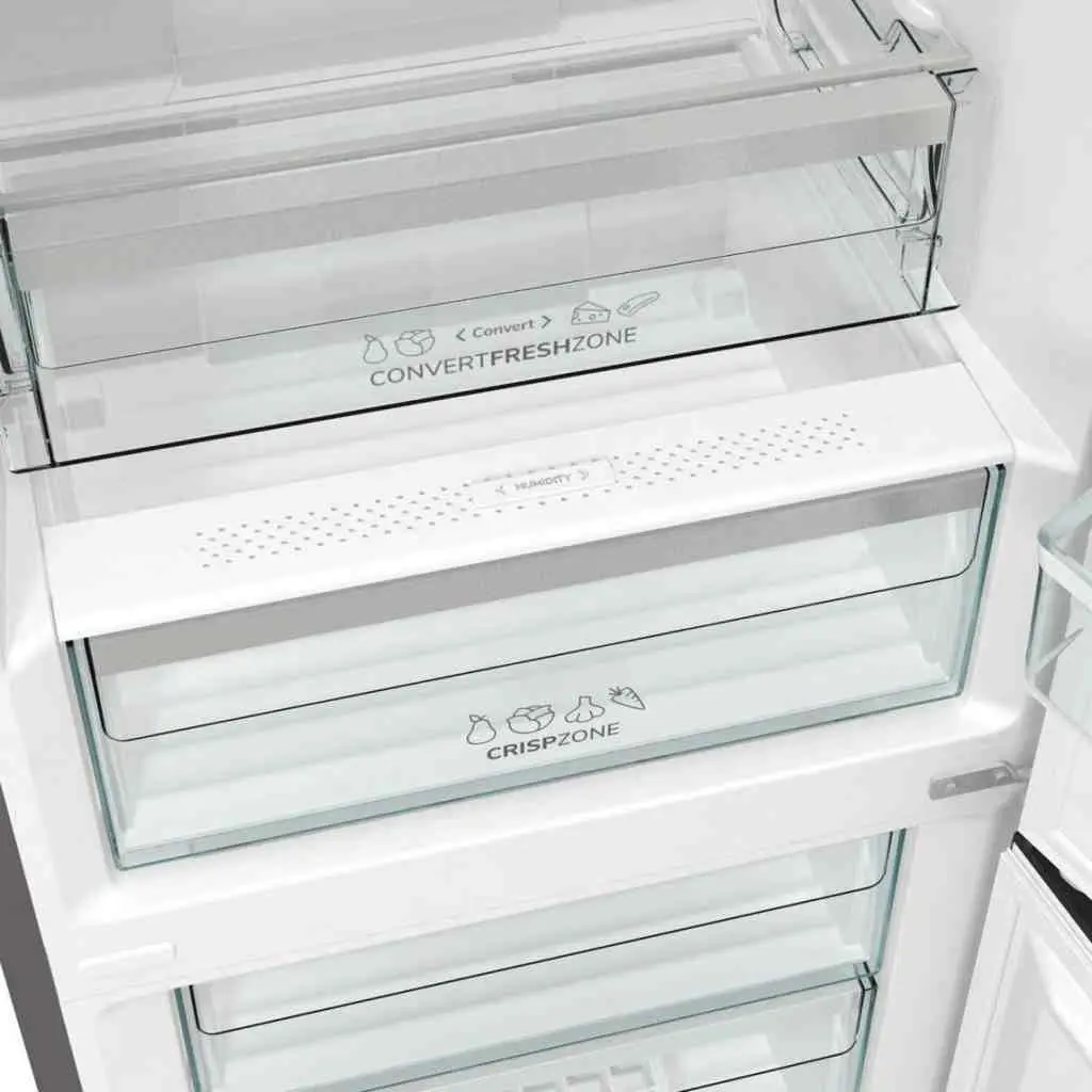 Холодильник Gorenje NRK620DA2XL4, нержавеющая сталь