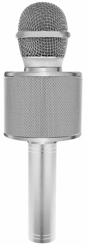 Microfon Izoxis 22188, argintiu
