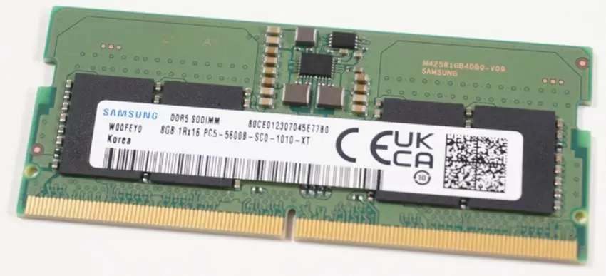 Memorie SO-DIMM Samsung 8GB DDR5-5600MHz, CL40, 1.1V