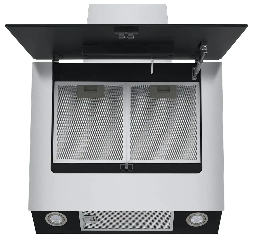 Вытяжка LG HCEZD2427B, черный/нержавеющая сталь на tehnoparc.md Вытяжка LG HCEZD2427B, черный/нержавеющая сталь