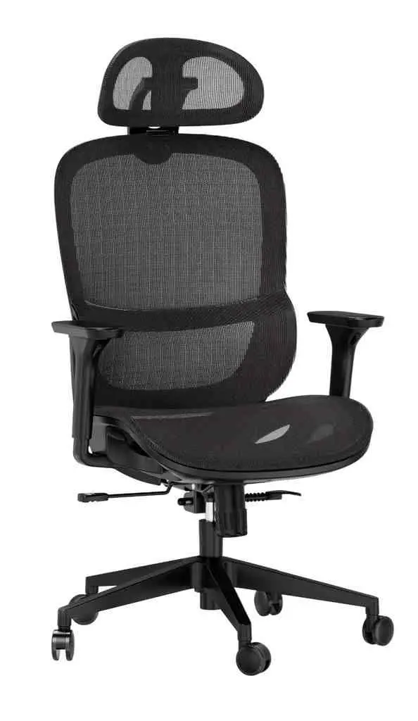 Scaun de birou SENSE7 Neyo, negru