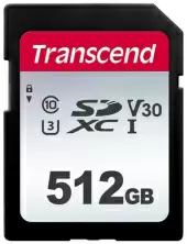 Карта памяти Transcend SDXC 300S, 512ГБ