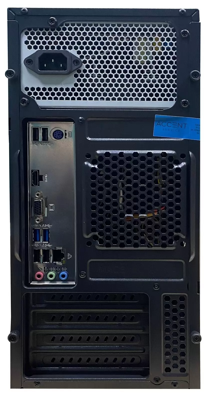 Системный блок Atol PC1040MP (Core i3-10105/8GB/512GB), черный