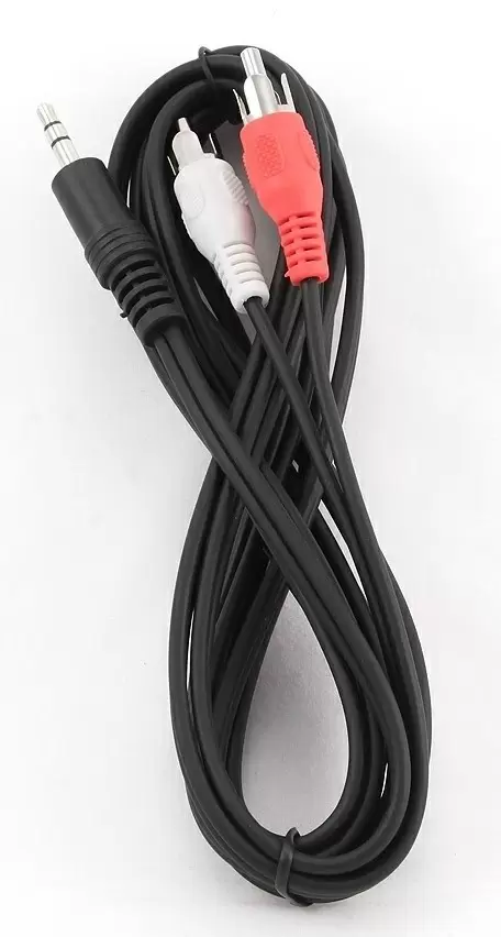 Cablu audio Cablexpert 3.5mm to RCA CCA-458-2.5M