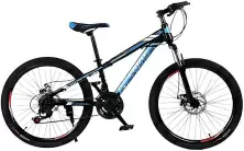 Bicicletă Frike TY-MTB 26, negru/albastru