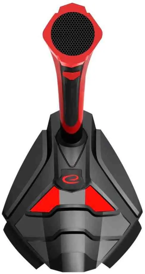 Микрофон Esperanza Predator, черный/красный
