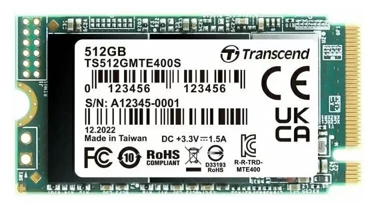 Disc rigid SSD Transcend MTE400S M.2 NVMe, 512GB