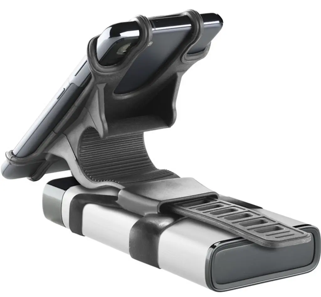 Suport telefon pentru biciclete Cellularline Rider, negru