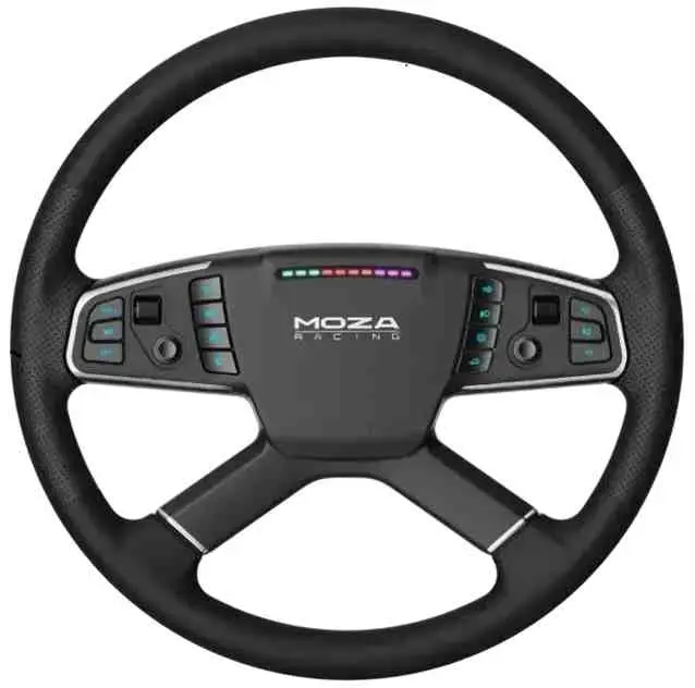 Volan pentru jocuri Moza Trucking Bundle, negru