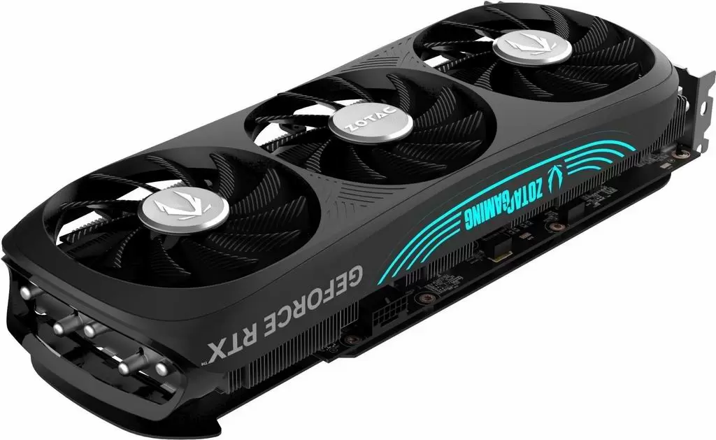 Placă video Zotac GeForce RTX 4070 Super Trinity OC Black Edition 12GB GDDR6X