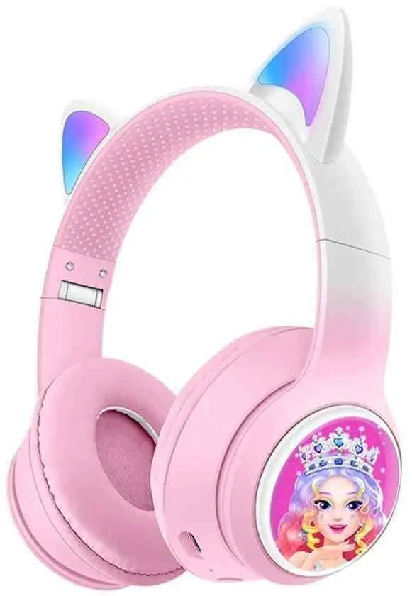 Наушники Musen AKZ-Z66 Princess, розовый