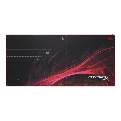 Mousepad HyperX Fury S Speed Edition Extra Large, negru/roșu pe tehnoparc.md Mousepad HyperX Fury S Speed Edition Extra Large, negru/roșu