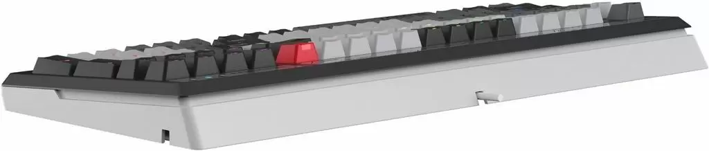 Tastatură Bloody B950, gri/alb