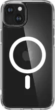 Husă de protecție Spigen iPhone 15 Ultra Hybrid Mag Magsafe, transparent