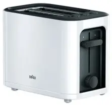 Prăjitor de pâine Braun HT3000WH, alb