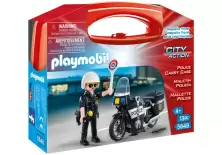 Set jucării Playmobil Police carry case