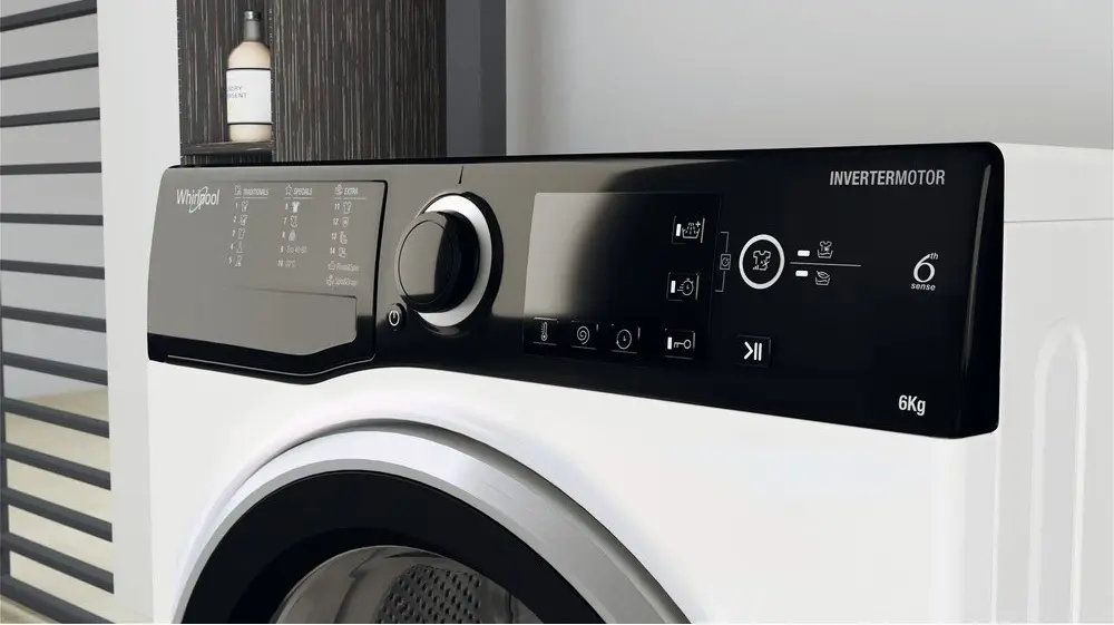 Maşină de spălat rufe Whirlpool WRBSB 6249 S EU, alb pe tehnoparc.md Maşină de spălat rufe Whirlpool WRBSB 6249 S EU, alb