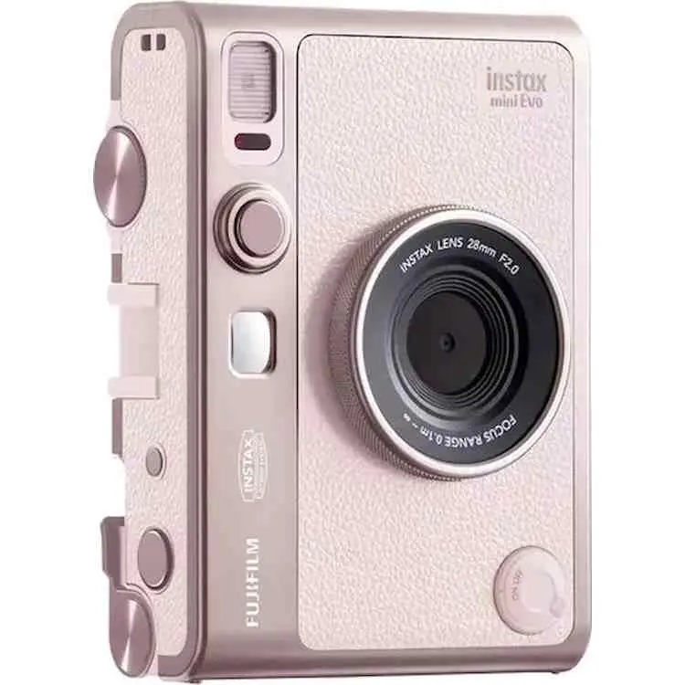 Фотоаппарат моментальной печати Fujifilm Instax Mini Evo, розовый на tehnoparc.md Фотоаппарат моментальной печати Fujifilm Instax Mini Evo, розовый