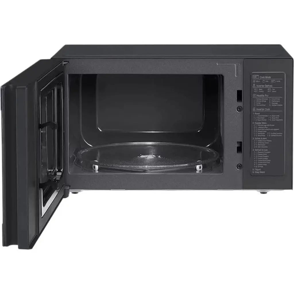 Cuptor cu microunde LG MH6535NBS, negru pe tehnoparc.md Cuptor cu microunde LG MH6535NBS, negru