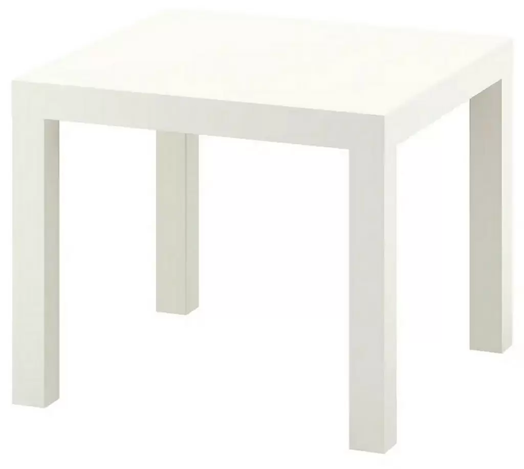 Журнальный столик IKEA Lack 55x55см, белый