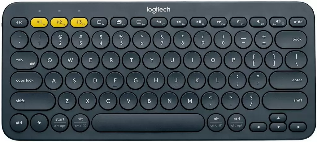 Клавиатура Logitech K380 Multi-Device Bluetooth Keyboard, серый