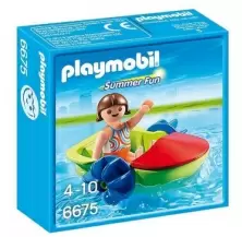 Set jucării Playmobil Children's Paddle Boat