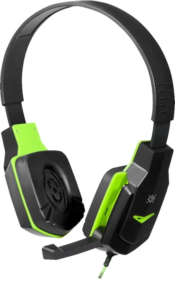 Căşti Defender Warhead G-320, negru/verde