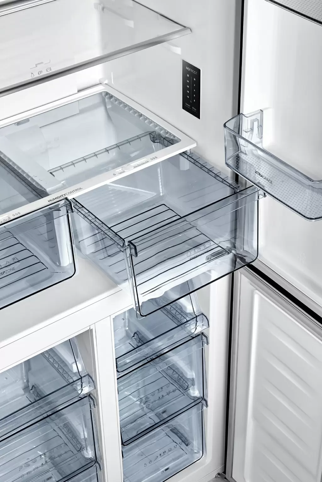 Холодильник Gorenje NRM8181MX, нержавеющая сталь